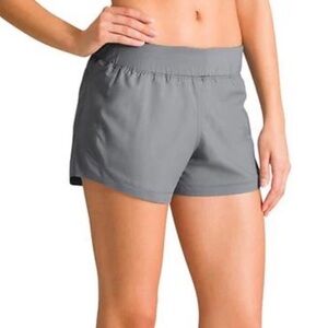 Athleta Stellar Gray Running Shorts Sz XS